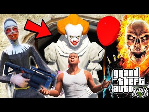 GTA 5 : EVIL DR STRANGE AND EVIL NUN VS DOCTOR STRANGE | OPEN HELL PORTAL | PART 4