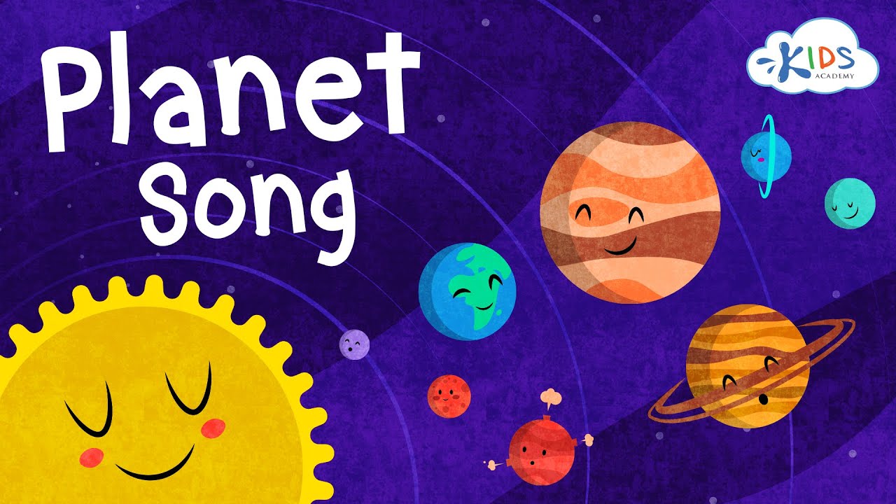 Planet Song - Song with Lyrics for Kids - Video by Kids Academy