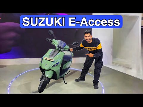 suzuki E-access electric scooter with fast charging Reveled ⚡