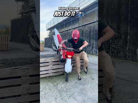 Which one are YOU!?😂🤭 #shorts #bike #motorcycle #dirtbike #funny