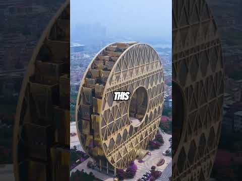 Part | 37 : guangzhou circle house🤩. #china #building #engineering #fy