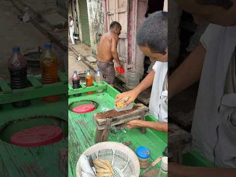 Indian Uncle Sells Shaved Ice Cream Stick