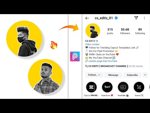 How to Edit Creative Profile Dp Photo Editing in Picsart | Insta Dp Photo Editing | Picsart Tutorial