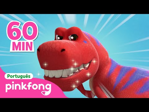 Rawr! Escolinha do Dino🦖|  T-Rex | +Completo | Pinkfong, Bebê Tubarão! Canções para Crianças