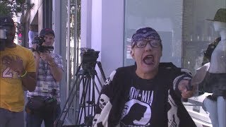 Woman brandishing a handgun, machete threatens people at Kardashian boutique