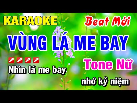 Karaoke Vùng Lá Me Bay F#m (Beat Mới) Nhạc Sống | Hoài Phong Organ