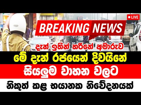 BREAKING NEWS Very special news | Today Hiru Sinhala News  | sri lanka Here is another special