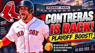 🚨CONTRERAS IS BACK! NOBODY EXPECTED! RED SOX FANS! RED SOX NEWS TODAY! LATEST NEWS FROM RED SOX!