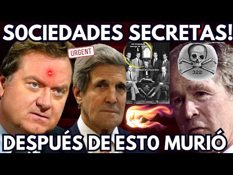 🔴FAMOSO PERIODISTA DESTAPÓ la SOC1EDAD SE-CRE-TA a la que PERTENECEN BUSH y JOHN KERRY😱