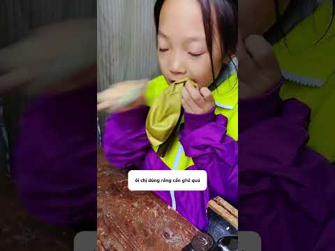 Làm chiếc kèn bằng ống tre thổi siêu hay