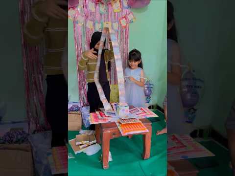 Explosion box isi tarik uang kado ulang tahun #short #shorts #happybirthday