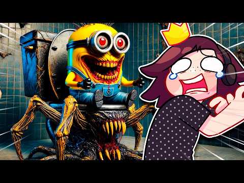 LOS MINIONS EN IA ¡ME TRAUMARON!😨​💀​ | Fabitoh Reacciona a MINION.EXE IA