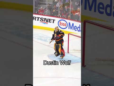 NHL GOALIE IMPRESSIONS | Dustin Wolf (🐐 + 🐺) #goalies #nhl #hockey