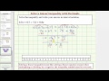 Understanding and Solving Inequalities