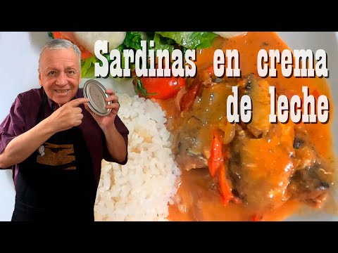 Cómo Hacer Sardinas en Crema de Leche | Receta Fácil y Rápida | Cocine con Tuti