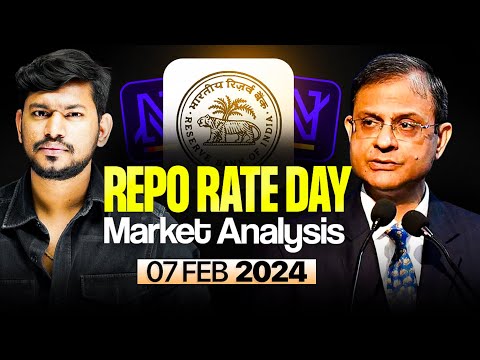 RBI Repo Rate Day || Market Analysis and Trading Levels || 07 Feb 2025 - IITian Trader