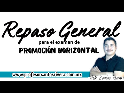 REPASO GENERAL para el EXAMEN de #PromociónHorizontal2025