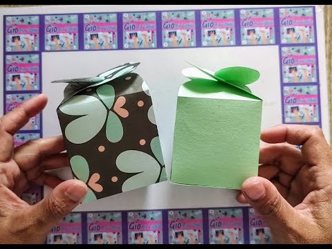 como hacer una cajita de regalo #diy #tutorial