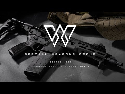 Special Weapons Group Edition 002 RSAR999 USSOCOM MCX-RATTLER LT | SIG SAUER