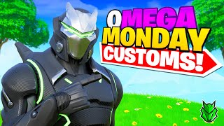 🔴LIVE  -  oMega Monday Fortnite CUSTOMS!