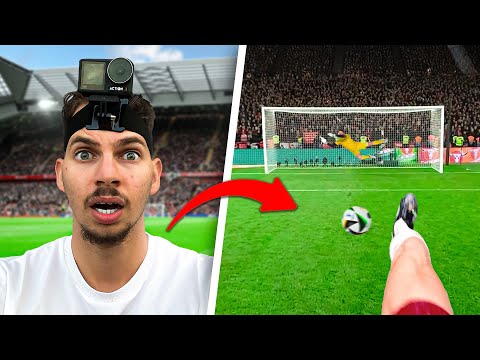 I Wore A GOPRO In A YouTuber Football Match & Scored!