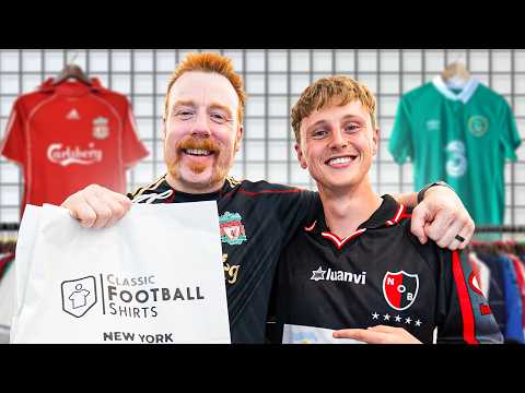 Sheamus Goes Shopping For BANGER Football Shirts - Shirt Shopping