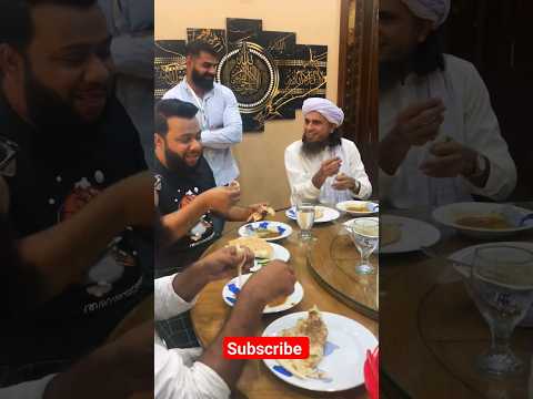 Mufti Tariq Masood Dinner With Nadir ali | #shorts
