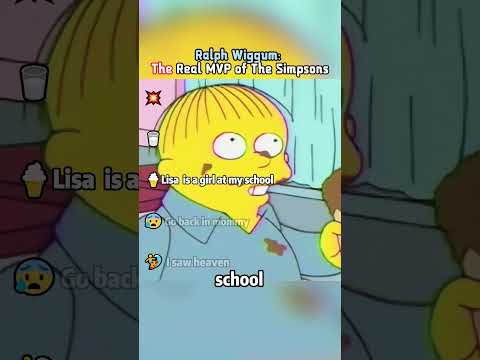 Ralph Wiggum The Real MVP of The Simpsons #thesimpsons #Ralph