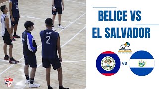 EL SALVADOR VS BELICE CENTROAMERICANO SUB 21 MASCULINO