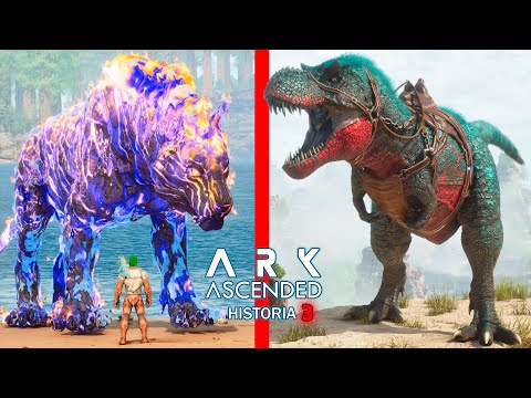 ESPERANZA PARA MOLRY, LEONA DE FUEGO Y PALEO REX DINOSAURIO SUPERMUTANTE! ARK Ascended Historia