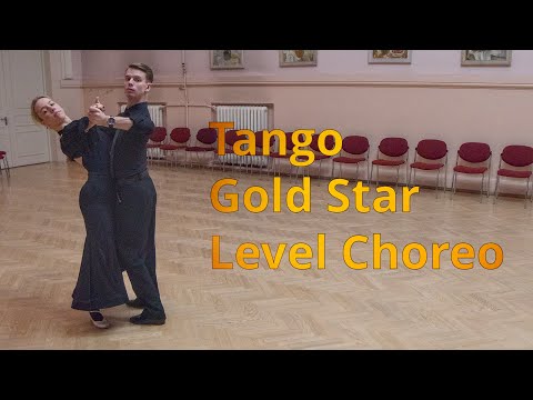 Tango Gold Star Level Choreography | Fallaway Whisk, Telespin