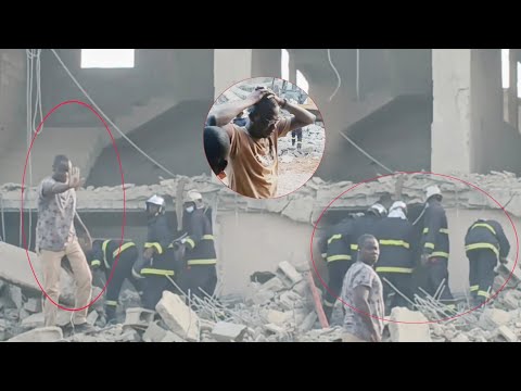 Effondrement d'un immeuble à Touba: Les soucouristes à la decouverte des corps sans vies...😭😭😭