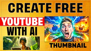 How To Make FREE Thumbnail for YouTube with AI | Best AI Tool for YouTube Thumbnail | #aithumbnail