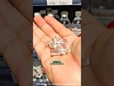 ¡La aventura de la botella de agua de 1 dólar! 💧🛒😄