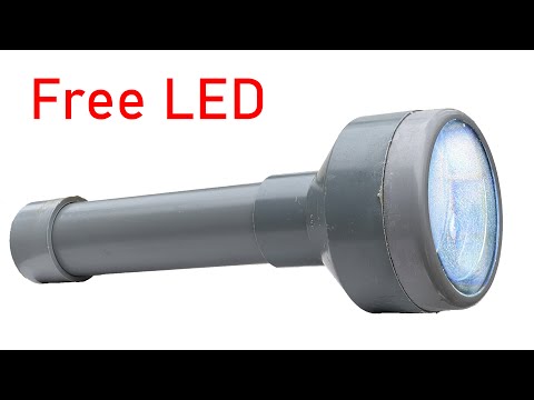 Free LED Light, Farmer Makes A Flashlight That Lasts FOREVER No Need Charged