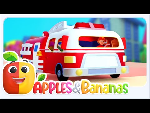 Wheels On The Fire Truck, Nursery Rhymes And Kids Songs