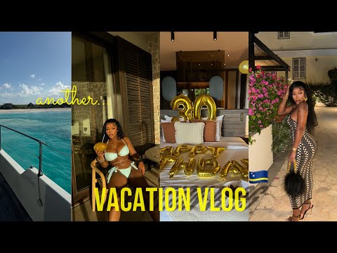 Vlog! I went to Curacao + SeaDiving + Kontiki Resort + Boat Party + BEACHCLUBS +Nightlife & More