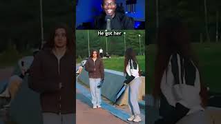 He got her lol