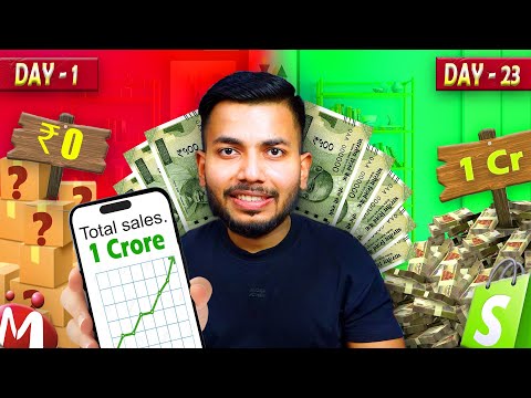 ₹1 Crore in 23 Days with Indian Dropshipping (FULL CASE STUDY)