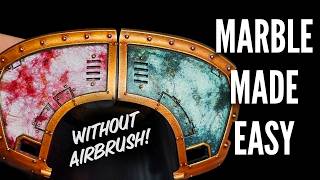 How to Paint Marble Armour for Warhammer