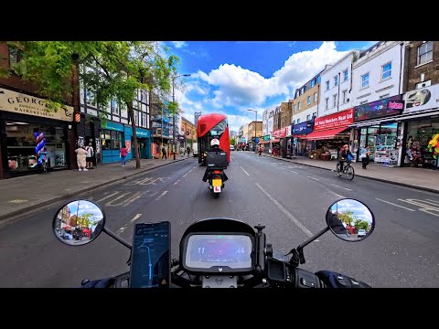 Monday Morning Delivering Parcels In London On My Moped – Oxford Street Vehicle Ban Is Coming Soon!