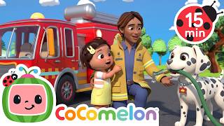 Time To Be Firefighters! Let's Clean The Truck! 🚒👩‍🚒 |  CoComelon Nursery Rhymes & Songs