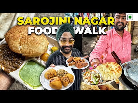 Top 05 Sarojini Nagar Ka Street Food Tour | Best Eats in New Delhi