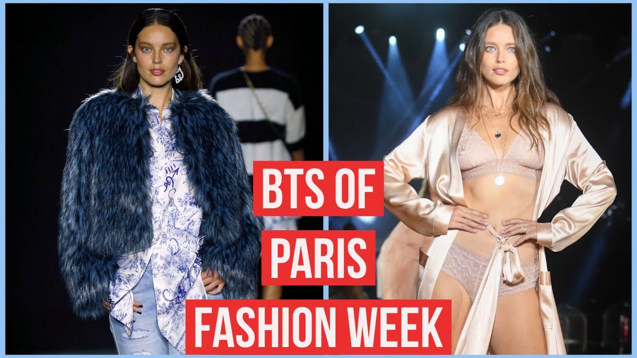 Paris Fashion Week VLOG 2019! Backstage, BTS + More - Emily DiDonato