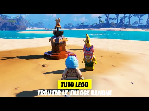 TROUVER LE NOUVEAU VILLAGE BANADRIEN SUR LEGO FORTNITE