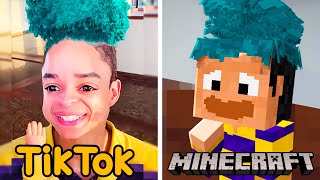 RECRIEI VIDEOS DE YOUTUBERS NO MINECRAFT