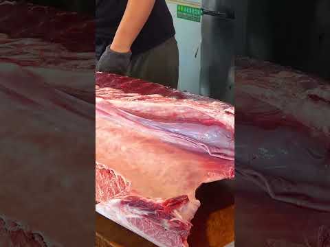 Amazing 280kg Giant Bluefin Tuna Cutting Luxurious Sashimi
