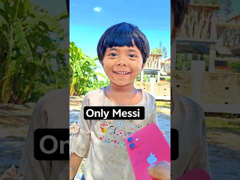 only Messi ✅ Ronaldo ❌ #messi #football