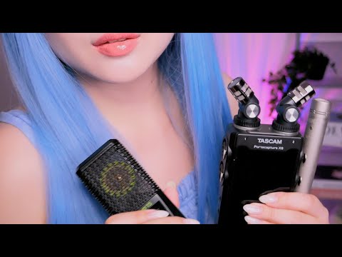 ASMR Mic Battle: Which Mic Gives You The Most Tingles? (Ear Cleaning)