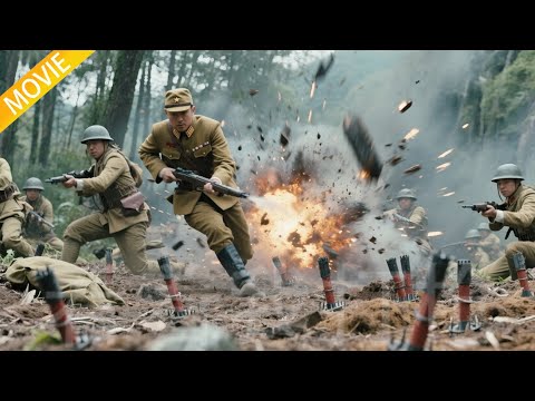 日軍進山偷襲，不料踏入我軍精心佈置的地雷陣，瞬間炸飛     ⚔️ 抗日 | Kung Fu